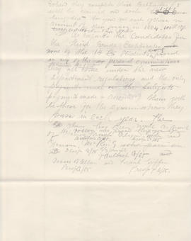 Letter received by Simmonds from Edward Catterns, GSA Secretary (Version 5)