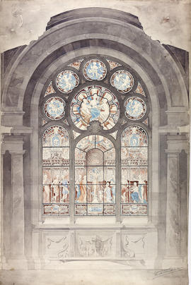 Design for a stained glass window