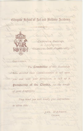 Letter received by Simmonds from Edward Catterns, GSA Secretary (Version 11)