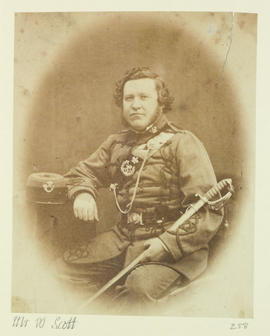 Mr W.W. Scott in military uniform