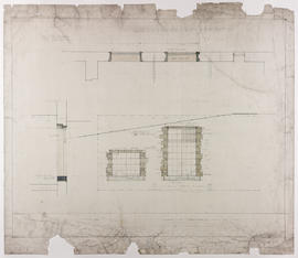 Design for Glasgow School of Art: elevation and plan