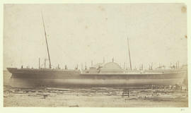 Steamship 'Douglas' at R. Napier's & Sons on stocks