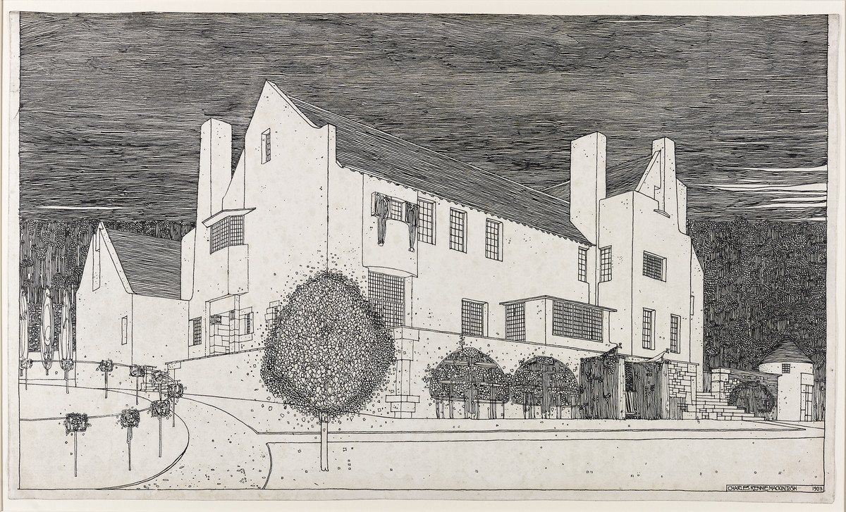 Architecture · Architectural drawings by Charles Rennie Mackintosh · c1890s-1910s