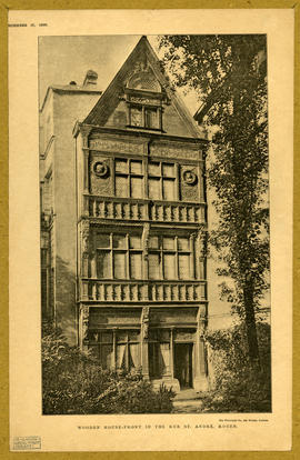 Wooden house, Rouen