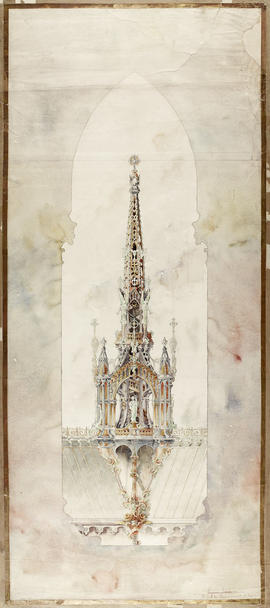 Design for a church/cathedral spire