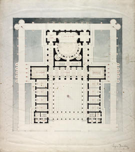 Design for a building of the arts