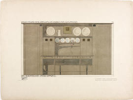 Plate 13 The Dining Room Sideboard from Portfolio of Prints