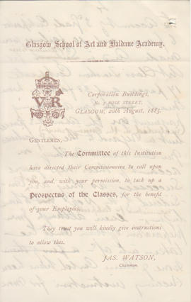 Letter received by Simmonds from Edward Catterns, GSA Secretary (Version 7)