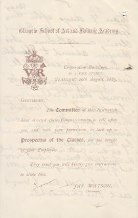 Letter received by Simmonds from Edward Catterns, GSA Secretary (Version 9)