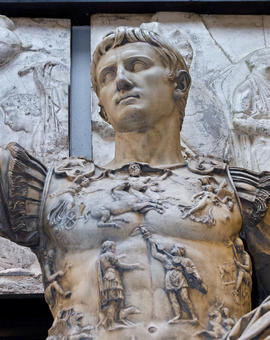 Plaster cast of Augustus of Primaporta (Version 3)