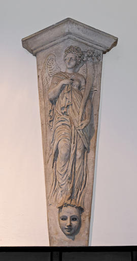 Plaster cast of angel figure