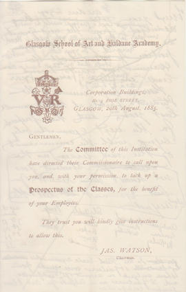 Letter received by Simmonds from Edward Catterns, GSA Secretary (Version 18)