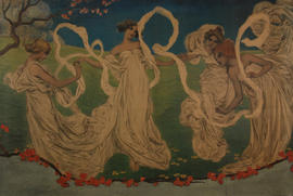 Decorative art poster from Turin Exhibition