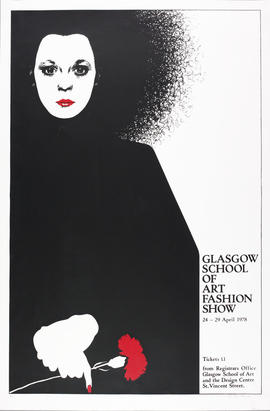 Poster for The Glasgow School Of Art fashion show