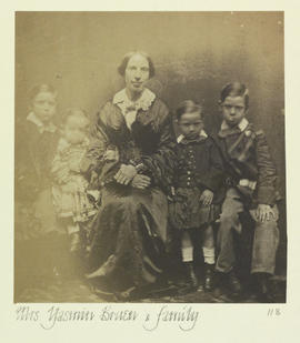 Mrs Yasmin Bruen & children