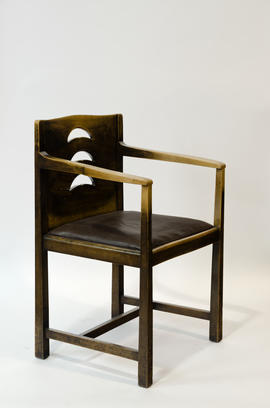Low-backed armchair for Board Room, Glasgow School of Art