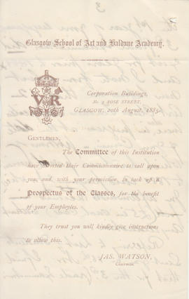 Letter received by Simmonds from Edward Catterns, GSA Secretary (Version 5)
