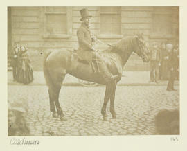 Mr Rait's coachman on horseback