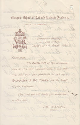 Letter received by Simmonds from Edward Catterns, GSA Secretary (Version 11)