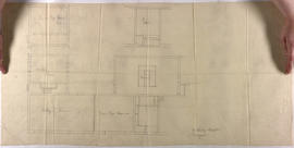 Design for Glasgow School of Art: plan of Antique Room, Life Rooms etc