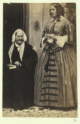 Two ladies of an old Glasgow family (possibly Mrs & Miss Worshop)
