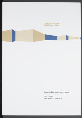 Annual Report 2001-2002 (Front cover, Version 1)