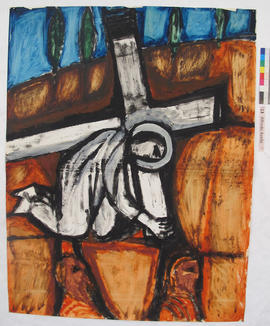 Stations of the Cross painting (III, VII or IX)