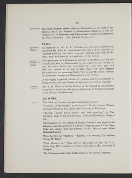 Annual Report 1908-09 (Page 18)