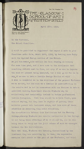 Minutes, May 1909-Jun 1911 (Page 89, Version 1)