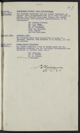 Minutes, Jan 1925-Dec 1927 (Page 47, Version 1)