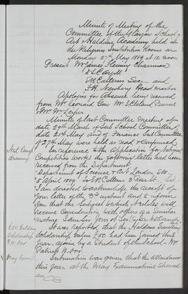 Minutes, Apr 1882-Mar 1890 (Page 135, Version 1)