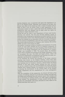 General prospectus 1970-1971 (Page 7)