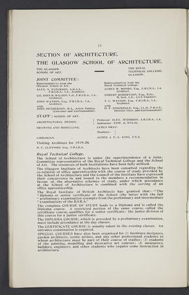 General prospectus 1919-1920 (Page 18)
