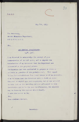 Minutes, Mar 1913-Jun 1914 (Page 30, Version 1)
