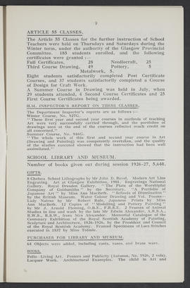 Annual Report 1926-27 (Page 9)