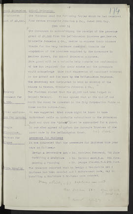 Minutes, Oct 1916-Jun 1920 (Page 174, Version 1)