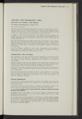 General prospectus 1914-1915 (Page 43)