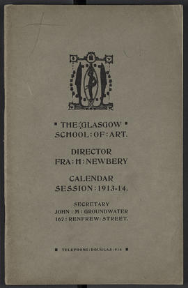 General prospectus 1913-1914 (Front cover, Version 1)