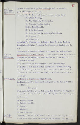 Minutes, May 1909-Jun 1911 (Page 87, Version 1)