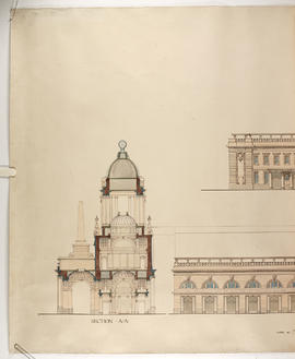 New Station - Alexandria - No.4. Front elevation (Version 2)