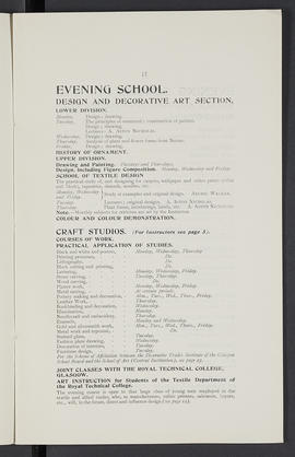 General prospectus 1917-1918 (Page 17)