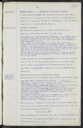 Minutes, Aug 1911-Mar 1913 (Page 158, Version 1)