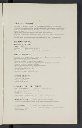 General prospectus 1911-1912 (Page 43)