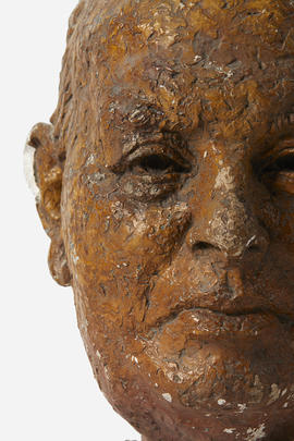 Plaster maquette of bust of Sir John Richmond (Version 1)