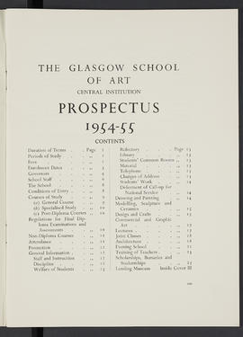 General prospectus 1954-55 (Page 1)