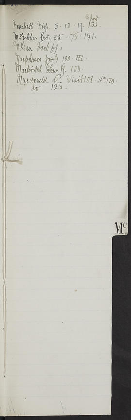 Minutes, Jun 1914-Jul 1916 (Index, Page 13, Version 1)