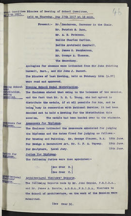 Minutes, Oct 1916-Jun 1920 (Page 46, Version 1)
