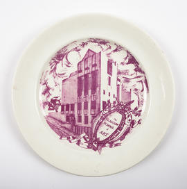 Glasgow School of Art commemorative plate (Version 1)