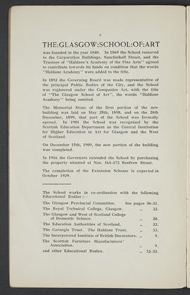 General prospectus 1929-1930 (Page 2)