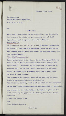 Minutes, May 1909-Jun 1911 (Page 180A, Version 1)